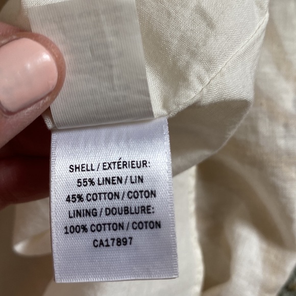 Cotton Linen Maxi Dress Size S - Picture 7 of 10